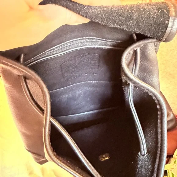 Black Coach Daypack 90’s vintage - Picture 4 of 6